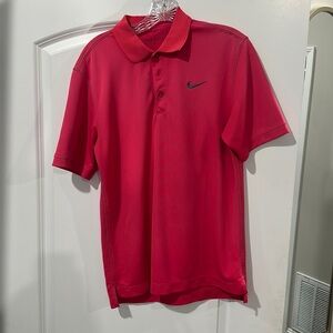 Light pink Nike golf polo